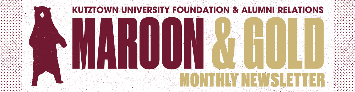 Maroon & Gold Newsletter Logo